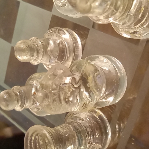 Decorative Glass Chess Board - Picture 2 of 4